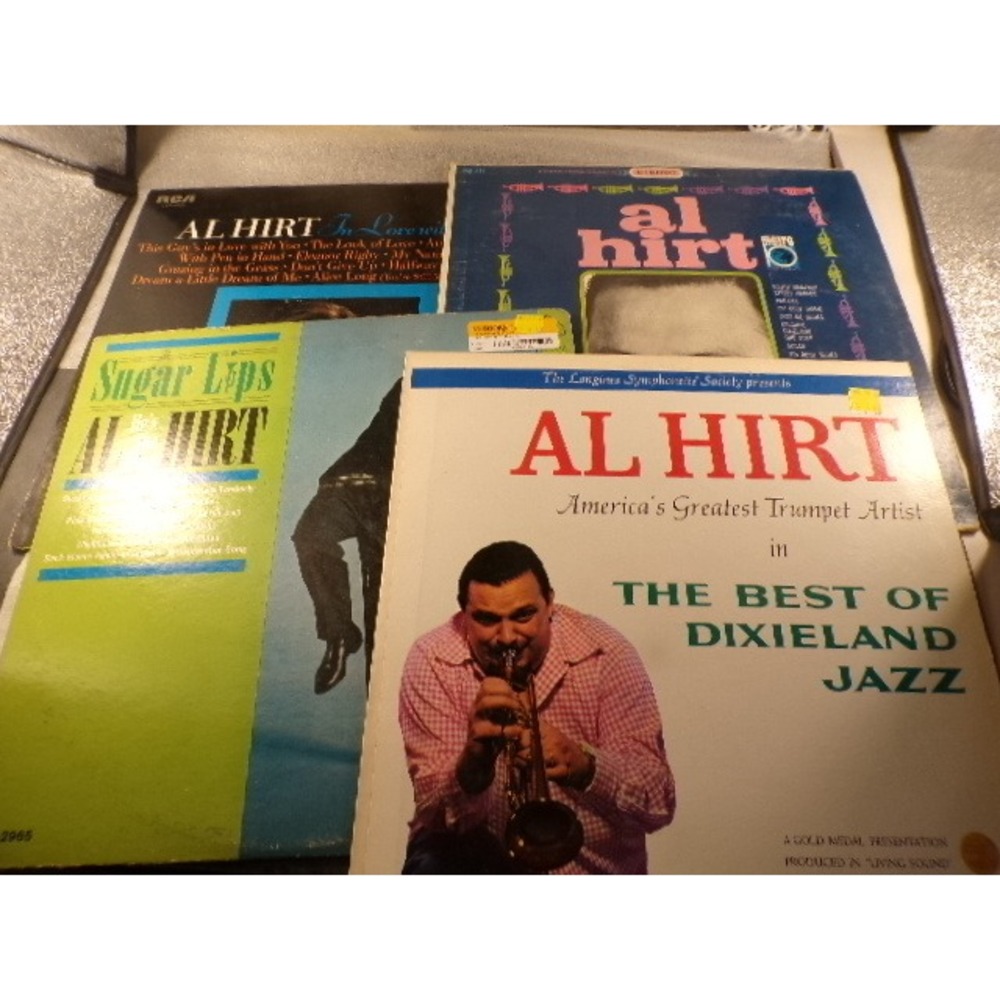 Al Hirt Vinyl Record Lot of 4 The Best of Dixieland Jazz Sugar Lips In Love With